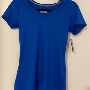 NWT Nike Dri-Fit Tshirt Blue Size XS
